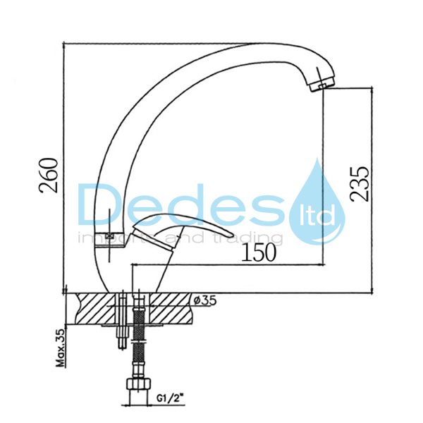 ΦΩΤΟΓΡΑΦΙΑ 2 ΜΠΑΤΑΡΙΑ ΠΑΓΚΟΥ ΜΙΞΕΩΣ GELA ΨΗΛΟ ΡΟΥΞΟΥΝΙ B/T Φ40 ΧΡΩΜΕ BRASS ΠΛΗΡΗΣ ΜΕ ΡΟΖΕΤΑ, ΣΠΙΡΑΛ, ΣΕΤ ΣΤΗΡΙΞΗΣ
