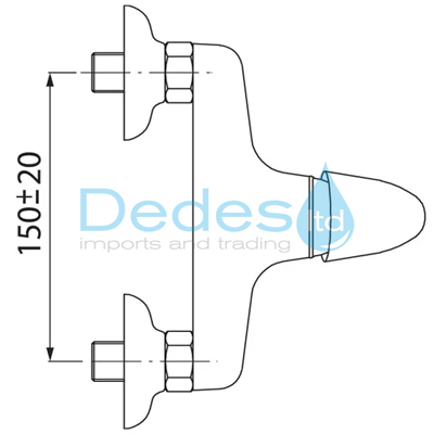 ΦΩΤΟΓΡΑΦΙΑ 2 ΜΠΑΤΑΡΙΑ ΝΤΟΥΖΙΕΡΑΣ ΜΙΞΕΩΣ SMILE ΧΡΩΜΕ BSM77 Β/Τ Φ40 FERRO ME ΣΠΙΡΑΛ, ΤΗΛΕΦΩΝΟ, ΡΟΖΕΤΕΣ-ΕΚΚΕΝΤΡΑ