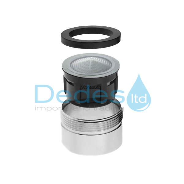 ΦΩΤΟΓΡΑΦΙΑ 2 ΦΙΛΤΡΑΚΙ ΑΕΡΑΤΟ ΧΡΩΜΕ Μ28x1 ΑΡΣΕΝ. ΙΤΑΛ. ΜΕ INOX ΣΙΤΑ,ΛΑΣΤΙΧΑΚΙ, ΜΠΑΤΑΡΙΩΝ ΛΟΥΤΡΟΥ EN246, 5bar,+70°C