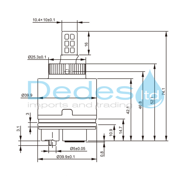 ΦΩΤΟΓΡΑΦΙΑ 2 ΜΗΧΑΝΙΣΜΟΣ D40Α1 Φ40 ΜΕ ΔΙΑΝΟΜΕΑ & 2 ΠΕΙΡΑΚΙΑ ΚΕΡΑΜΙΚΟΣ ΜΕ ΜΟΧΛΟ 10x10 ΓΙΑ ΜΠΑΤΑΡΙΕΣ ΑΝΑΜΕΙΚΤΙΚΕΣ