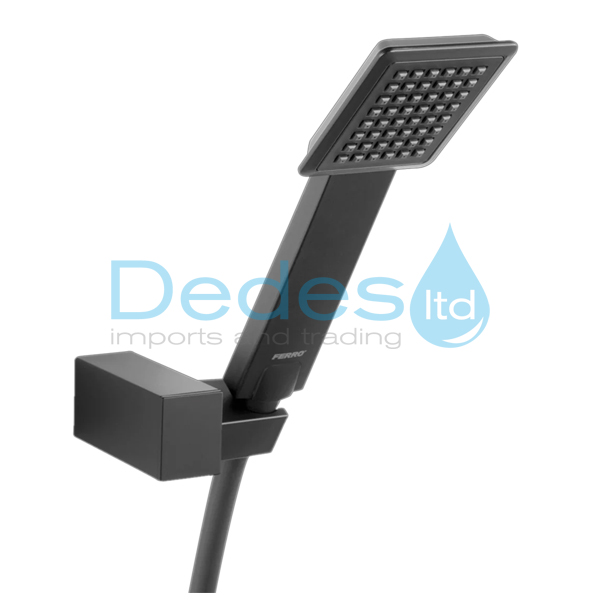 ΦΩΤΟΓΡΑΦΙΑ 2 ΚΙΤ ΤΕΤΡΑΓΩΝΟ ΜΑΥΡΟ ΜΑΤ SINUS ME ΣΠΙΡΑΛ ΣΤΗΡΙΓΜΑ ΤΗΛΕΦΩΝΟ U170BL-B FERRO ΓΙΑ ΜΠΑΤΑΡΙΕΣ ΛΟΥΤΡΟΥ VITTO