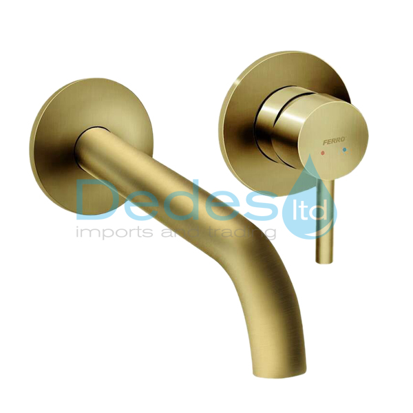 ΜΠΑΤΑΡΙΑ ΝΙΠΤ. ΕΝΤΟΙΧΙΣΜΟΥ ΜΙΞ. BRUSHED GOLD CIRICULUS BCK3PABG FERRO ΜΕ ΣΤΡΟΓΓ.ΡΟΥΞ. L200 ΧΩΡ.ΒΑΛΒ.