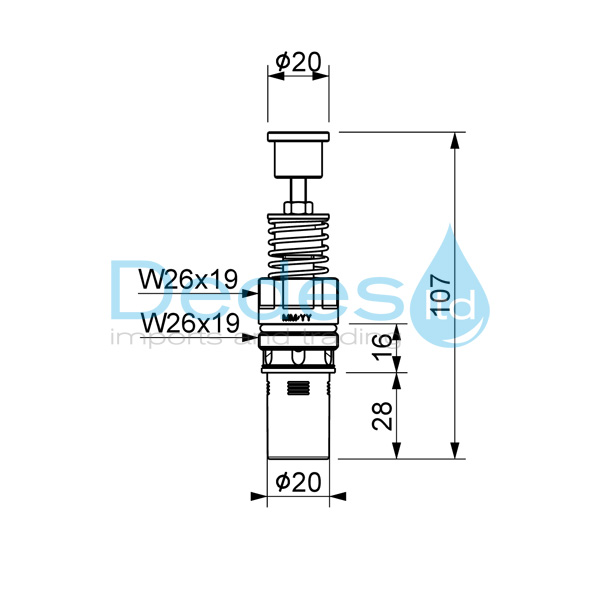 ΦΩΤΟΓΡΑΦΙΑ 2 ΜΗΧΑΝΙΣΜΟΣ ΑΝΤΑΛΛΑΚΤΙΚΟ ΓΙΑ ΔΙΑΚΟΠΤΗ ΕΝΔΟΔΑΠΕΔΙΟ ΠΑΤΗΤΟ Ν.9009 MCM ΙΤΑΛΙΑΣ