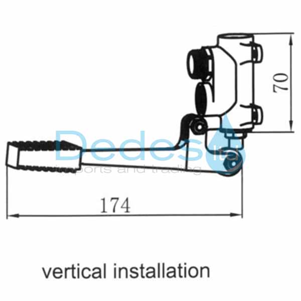 ΦΩΤΟΓΡΑΦΙΑ 3 ΠΕΝΤΑΛ ΧΡΩΜΕ ΔΑΠΕΔOY ΜΟΝΟ ΠΑΤΗΜΑ ΚΡΥΟ 1/2" ΑΡΣΕΝ. PEDAL0COLD ΜΕ ΜΗΧΑΝΙΚΟ ΕΜΒΟΛΟ