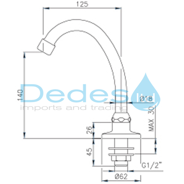 ΦΩΤΟΓΡΑΦΙΑ 2 ΡΟΥΞΟΥΝΙ ΧΡΩΜΕ Φ18 PICOLLO Η160 No9016A ΠΕΡΙΣΤΡ/ΜΕΝΟ MCM ΜΕ ΒΑΣΗ 1/2"x3/4" ΟΡΕΙΧ/ΝΗ ΓΙΑ ΠΕΝΤΑΛ-ΠΟΔΟΒ