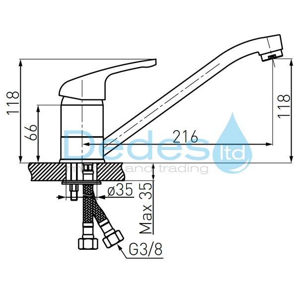 ΦΩΤΟΓΡΑΦΙΑ 2 ΜΠΑΤΑΡΙΑ ΝΕΡΟΧΥΤΟΥ ΓΡΑΝΙΤΗΣ ΜΠΕΖ ΜΙΞΕΩΣ FREYA ΧΑΜΗΛΗ ΠΕΡΙΣΤΡ/ΝΗ BFR4S ΠΛΗΡΗΣ ΜΕ ΣΠΙΡΑΛ & ΣΤΗΡΙΓΜΑ