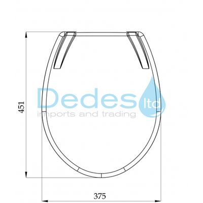 ΦΩΤΟΓΡΑΦΙΑ 2 ΚΑΛΥΜΜΑ ΠΛΑΣΤΙΚΟ ΛΕΥΚΟ MAGNOLIA 452mm x 369mm ΜΕ ΤΑ ΣΤΗΡΙΓΜΑΤΑ ΓΙΑ ΛΕΚΑΝΗ W/C