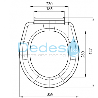 ΦΩΤΟΓΡΑΦΙΑ 3 ΚΑΛΥΜΜΑ ΠΛΑΣΤΙΚΟ ΛΕΥΚΟ Β/Τ ORHIDEA 427mm x 369mm ΜΕ ΤΑ ΣΤΗΡΙΓΜΑΤΑ ΓΙΑ ΛΕΚΑΝΗ W/C