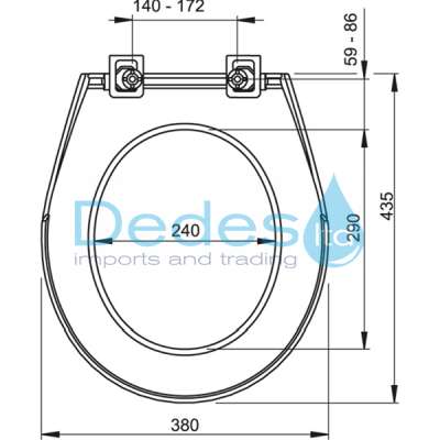 ΦΩΤΟΓΡΑΦΙΑ 2 ΚΑΛΥΜΜΑ UNIVERSAL ΛΕΥΚΟ W/C A60 B/T ALCAPLAST 437x382 & ΣΤΗΡΙΓΜΑΤΑ 140-172 ΑΝΤΙΒΑΚΤΗΡΙΔΙΑΚΟ