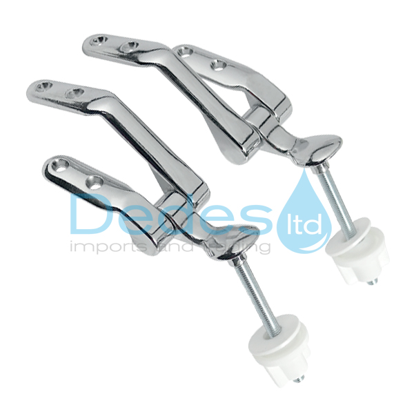 ΣΤΗΡΙΓΜΑ ΣΕΤ 2τεμ. ΙΤΑΛ.ΜΕΝΤΕΣΕΔΕΣ ΜΕΤΑΛΛΙΚΟΙ ΓΙΑ ΚΑΛΥΜΜΑ W/C CONCA Β/Τ ΡΗΤΙΝΗΣ-DUROPLAST