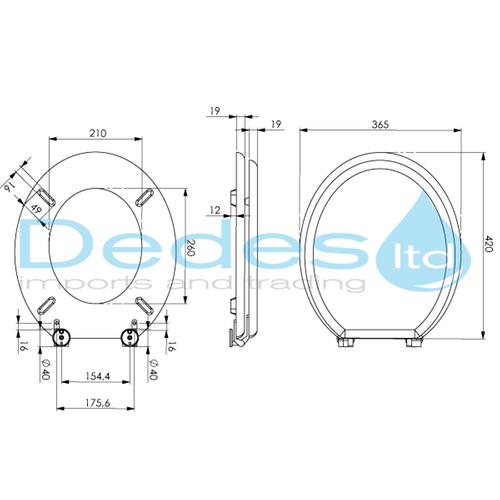 ΦΩΤΟΓΡΑΦΙΑ 2 ΚΑΛΥΜΜΑ ΛΕΥΚΟ W/C Β/Τ AXEL-STANDARD ΑΠΟ MDF 445x370 UNIVERSAL ΜΕΤΑΛΛΙΚΟ ΣΤΗΡΙΓΜΑ ΣΕ ΚΟΥΤΙ ΙΤΑΛΙΑΣ