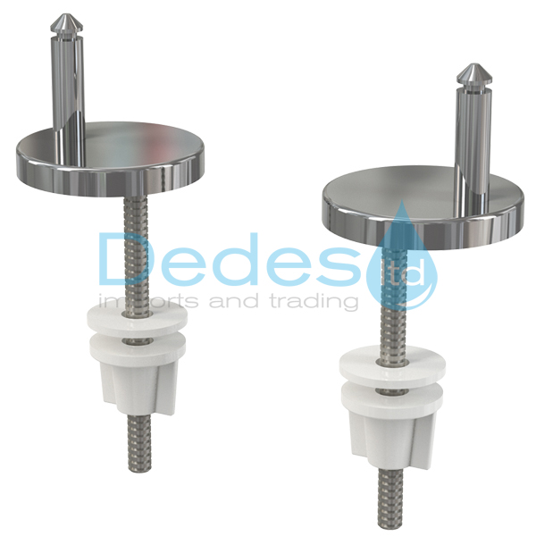 ΣΕΤ-ΣΤΗΡΙΓΜΑ ΑΝΤΑΛ/ΚΟ Z0137-ND ALCAPLAST ΓΙΑ ΚΑΛΥΜΜΑ W/C A66 A64 A67 ΜΕ INOX ΚΑΛΥΨΗ ANEY SOFT CLOSE