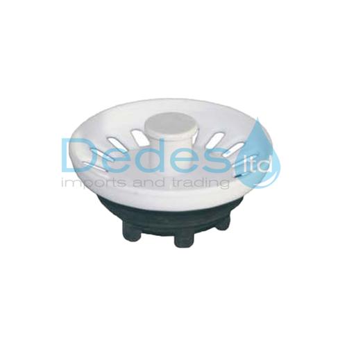 ΤΑΠΑ ΒΑΛΒΙΔΑΣ ΝΕΡΟΧΥΤΟΥ CARRON ΛΕΥΚΗ ΣΧΑΡΑΚΙ ΜΕ ΛΑΣΤΙΧΟ & ΠΟΔΑΡΑΚΙΑ