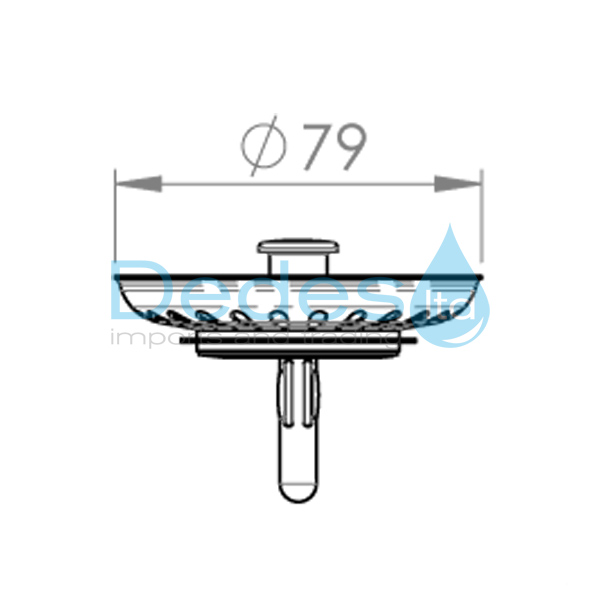 ΦΩΤΟΓΡΑΦΙΑ 2 ΤΑΠΑ-ΣΧΑΡΑ Φ79 ΧΡΩΜΕ ΙΝΟΧ ΜΕ ΠΕΙΡΟ ΠΛΑΣΤΙΚΟ Φ7,6 ECO TYPE ΙΤΑΛΙΑΣ ΓΙΑ ΒΑΛΒΙΔΑ Φ113 x 1.1/2" ΝΕΡΟΧΥΤΗ