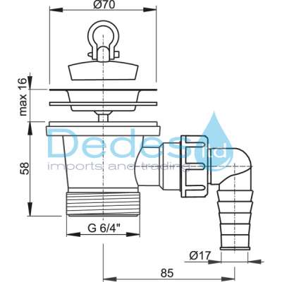 ΦΩΤΟΓΡΑΦΙΑ 2 ΒΑΛΒΙΔΑ ΑΝΟΞΕΙΔΩΤΟΥ ΝΕΡΟΧΥΤΟΥ ΠΛΑΣΤΙΚΗ A33P ALCAPLAST 1.1/2"xΦ70 ΧΡΩΜΕ ΣΧΑΡΑΚΙ ΜΕ ΕΞΑΓΩΓΗ ΠΛΥΝΤΗΡΙΟΥ