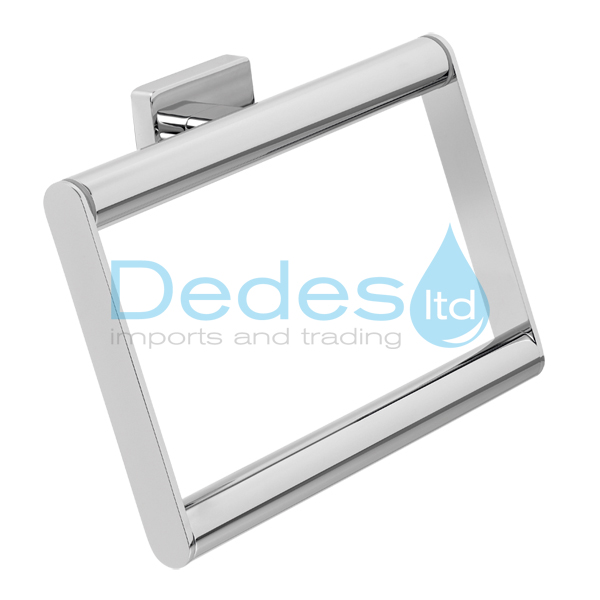 ΚΡΙΚΟΣ ΤΟΙΧΟΥ Β/Τ ΧΡΩΜΕ ΤΕΤΡΑΓΩΝΟΣ FERRO 186x137mm ΟΡΕΙΧΑΛΚΙΝΟΣ ΣΕΙΡΑ GRETA ΣΕ ΚΟΥΤΙ-BLISTER