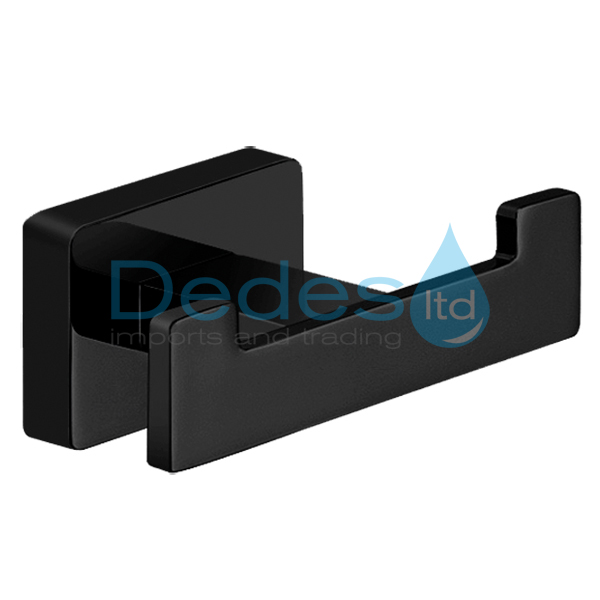 ΑΓΓΙΣΤΡΟ ΔΙΠΛΟ ΤΟΙΧΟΥ Β/Τ ΜΑΥΡΟ MATT ΤΕΤΡΑΓΩΝΟ FERRO ΟΡΕΙΧΑΛΚΙΝΗ ΣΕΙΡΑ GRETA ΣΕ ΚΟΥΤΙ-BLISTER