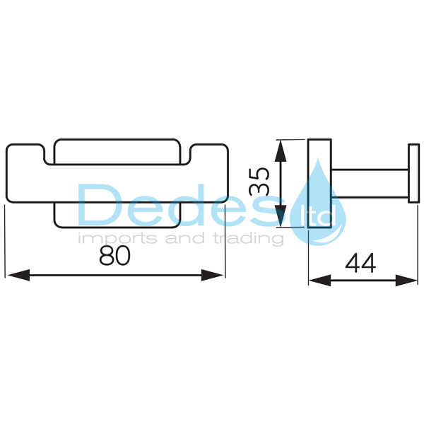 ΦΩΤΟΓΡΑΦΙΑ 2 ΑΓΓΙΣΤΡΟ ΔΙΠΛΟ ΤΟΙΧΟΥ Β/Τ ΜΑΥΡΟ MATT ΤΕΤΡΑΓΩΝΟ FERRO ΟΡΕΙΧΑΛΚΙΝΗ ΣΕΙΡΑ GRETA ΣΕ ΚΟΥΤΙ-BLISTER