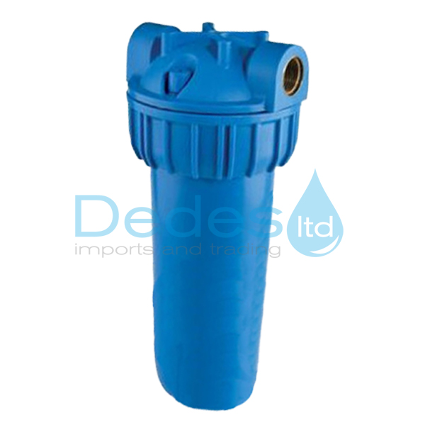 ΦΙΛΤΡΟ ΝΕΡΟΥ ΜΕΓΑΛΟ 3/4" SENIOR ΣΥΣΚΕΥΗ 3P ATLAS 10" AFO-SX-AB ΜΕ ΜΠΛΕ ΠΟΤΗΡΙ & ΚΕΦΑΛΗ 8 bar 45°C