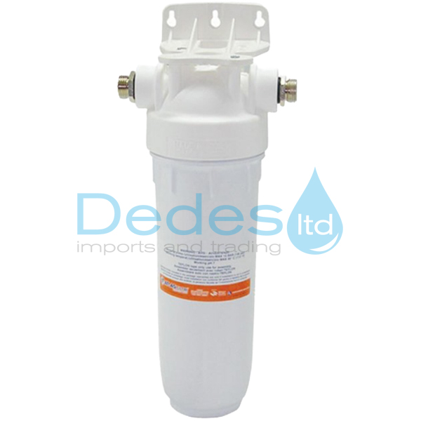 ΦΙΛΤΡΟ ΝΕΡΟΥ DP 2P 10" MONO ATLAS ΚΑΤΩ ΤΟΥ ΠΑΓΚΟΥ ΛΕΥΚΟ 1/2" 10bar ΜΕ ΒΑΣΗ,ΚΛΕΙΔΙ,ΝΙΠΕΛ ΧΩΡΙΣ ΕΝΘΕΤΟ