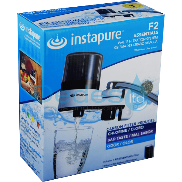 ΦΩΤΟΓΡΑΦΙΑ 2 ΦΙΛΤΡΟ ΝΕΡΟΥ INSTAPURE ΛΕΥΚΟ ΚΟΡΜΟ F2 ΣΥΣΚΕΥΗ ΜΕ ΔΙΑΦΑΝΟ ΚΑΠΑΚΙ + ΑΝΤΑΛΛΑΚΤΙΚΟ R2 ΟΧΙ ΓΙΑ ΖΕΣΤΟ ΝΕΡΟ