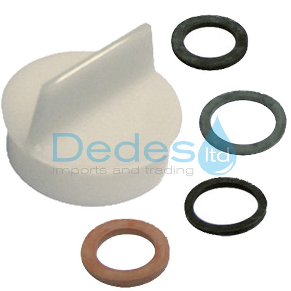 ΚΛΕΙΔΑΚΙ ΠΛΑΣΤΙΚΟ ΛΕΥΚΟ ΤΟΠΟΘΕΤΗΣΗΣ ΑΝΤΑΠΤΟΡΑ ΣΥΣΚΕΥΩΝ ΦΙΛΤΡΩΝ INSTAPURE ΜΕ 4 ΦΛΑΝΤΖΕΣ