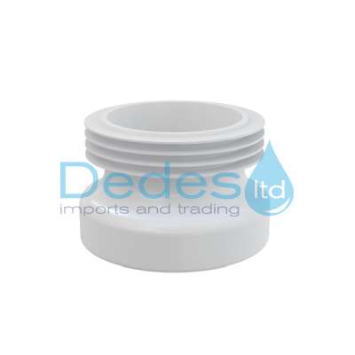 ΣΥΝΔΕΣΜΟΣ W/C ΜΙΚΡΟΣ ΙΣΙΟΣ G1091D ΛΕΥΚΟΣ ΙΤΑΛΙΑΣ Φ100/110 ΠΛΑΣΤΙΚΟΣ L100mm ΕΛΑΣΤΙΚΟΣ