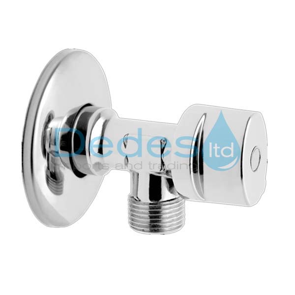ΔΙΑΚΟΠΤΑΚΙ ΣΦΑΙΡΙΚΟ ΓΩΝΙΑ 1/2" x 3/8" Β/Τ Z1238K FERRO ΜΕΤΑΛΛΙΚΟ ΠΟΜΟΛΟ & ΡΟΖΕΤΑ ΣΕ ΚΟΥΤΙ