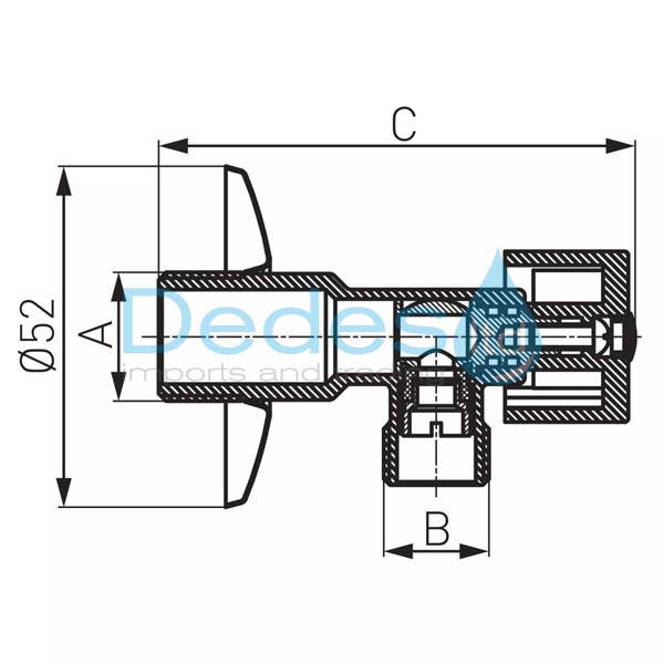 ΦΩΤΟΓΡΑΦΙΑ 2 ΔΙΑΚΟΠΤΑΚΙ ΣΦΑΙΡΙΚΟ ΓΩΝΙΑ 1/2" x 1/2" Β/Τ Z1212K FERRO ΜΕΤΑΛΛΙΚΟ ΠΟΜΟΛΟ & ΡΟΖΕΤΑ ΣΕ ΚΟΥΤΙ