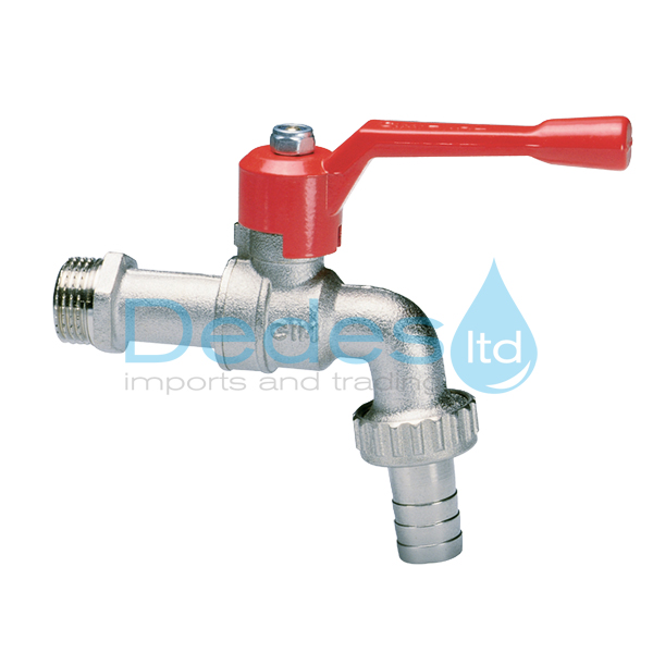 ΚΑΝΟΥΛΑ ΣΦΑΙΡΙΚΗ 1" Cim34 ΧΡΩΜΕ Β/Τ FULL ΙΤΑΛΙΑΣ ΜΕ ΚΟΚΚΙΝΗ ΛΑΒΗ ΑΛΟΥΜΙΝΙΟΥ