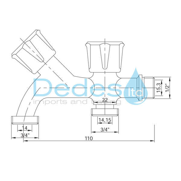 ΦΩΤΟΓΡΑΦΙΑ 3 ΚΑΝΟΥΛΑ ΧΡΩΜΕ 1/2"x3/4"x3/4" ΔΙΠΛΗΣ ΧΡΗΣΕΩΣ ΠΛΥΝΤΗΡΙΟΥ Β/Τ ΜΕΤΑΛ. ΜΕ ΠΟΜΟΛΟ ΑΠΟ ABS & ΜΗΧΑΝΙΣΜΟ 1/2"