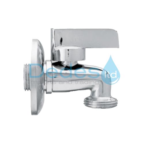 ΚΑΝΟΥΛΑ ΣΦΑΙΡΙΚΗ ΠΛΥΝΤΗΡΙΟΥ 1/2"x3/4" Β/Τ ΧΡΩΜΕ ΜΕ ΡΑΚΟΡ, ΠΟΜΟΛΟ ΜΕΤΑΛ. & ΡΟΖΕΤΑ Φ55 ΣΕ ΚΟΥΤΙ