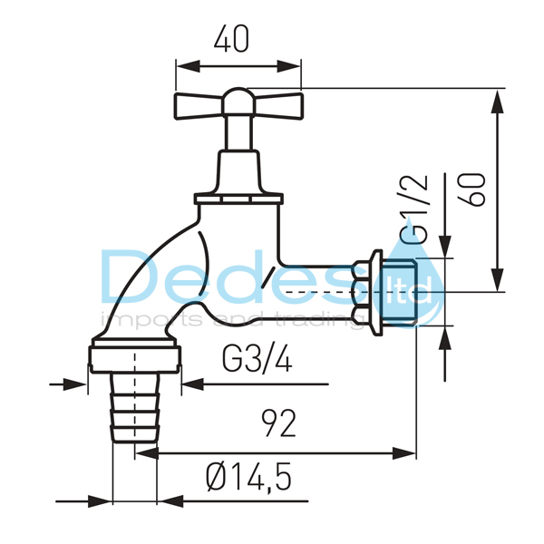 ΦΩΤΟΓΡΑΦΙΑ 2 ΚΑΝΟΥΛΑ ΧΡΩΜΕ 1/2" ΓΥΑΛΙΣΜΕΝΗ Β/Τ ΑΠΟ ΟΡΕΙΧΑΛΚΟ KCC1B FERRO ΜΕ ΡΟΖΕΤΑ & ΡΑΚΟΡ ΓΙΑ ΥΠΟΔΟΧΗ ΛΑΣΤΙΧΟΥ