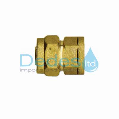 ΡΑΚΟΡ ΚΙΤΡΙΝΟ Φ22x3.0x3/4" ΘΗΛΥΚΟ ΟΡΕΙΧΑΛΚΙΝΟ ΜΗΧΑΝΙΚΗΣ ΣΥΣΦΙΞΗΣ ΓΙΑ ΠΛΑΣΤΙΚΗ ΣΩΛΗΝΑ PEX