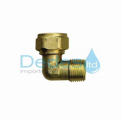 ΓΩΝΙΑ ΚΙΤΡΙΝΗ Φ22x3.0x3/4" ΑΡΣΕΝΙΚΗ ΟΡΕΙΧΑΛΚΙΝΗ Β/Τ ΜΗΧΑΝΙΚΗΣ ΣΥΣΦΙΞΗΣ ΓΙΑ ΠΛΑΣΤΙΚΗ ΣΩΛΗΝΑ PEX