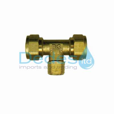 ΤΑΦ ΚΙΤΡΙΝΟ Φ15x2.5x1/2" ΑΡΣΕΝΙΚΟ ΟΡΕΙΧΑΛΚΙΝΟ ΜΗΧΑΝΙΚΗΣ ΣΥΣΦΙΞΗΣ ΓΙΑ ΠΛΑΣΤΙΚΗ ΣΩΛΗΝΑ PEX