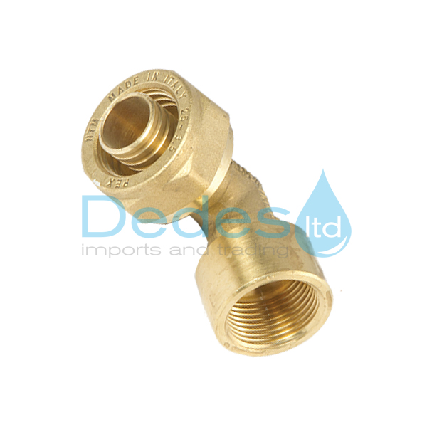 ΓΩΝΙΑ ΚΙΤΡΙΝΗ ΙΤΑΛΙΑΣ Φ18x2.0x1/2" ΘΗΛΥΚΗ Β/Τ ΝΤΜ Art.405 ΟΡΕΙΧΑΛΚ. ΜΗΧΑΝ.ΣΥΣΦΙΞΗΣ PEX ΠΛΑΣΤ.ΣΩΛΗΝΑΣ