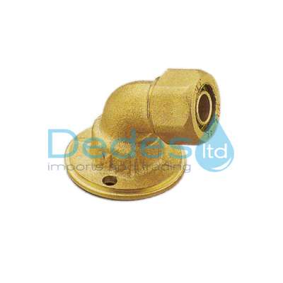 ΓΩΝΙΑ ΚΙΤΡΙΝΗ ΥΔΡΟΛΗΨΙΑΣ Φ18x2.5x1/2" ΘΗΛ. Β/Τ ΟΡΕΙΧΑΛΚΙΝΗ ΜΗΧΑΝΙΚΗΣ ΣΥΣΦΙΞΗΣ ΠΛΑΣΤΙΚΗΣ ΣΩΛΗΝΑΣ PEX