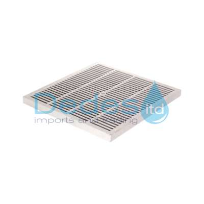 ΚΑΠΑΚΙ ΓΡΙΛΛΙΑ ΦΡΕΑΤΙΩΝ 30x30 ΓΚΡΙ ΠΛΑΣΤΙΚΟ SIME ΙΤΑΛΙΑΣ ΓΙΑ ΚΥΒΟΣΧΗΜΑ