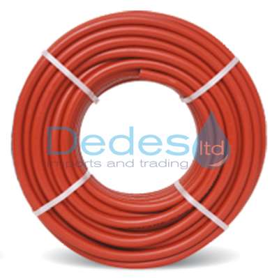 ΦΩΤΟΓΡΑΦΙΑ 2 ΣΩΛΗΝΑΣ ΠΡΟΠΑΝΙΟΥ ΑΣΕΤΥΛΙΝΗΣ ΚΟΚΚΙΝΟΣ 8mm x 15 ΣΕ ΚΟΥΛΟΥΡΑ 50μ. ΕΝΙΣΧΥΜΕΝΟΣ 20bar ΛΕΙΤΟΥΡΓΙΑΣ