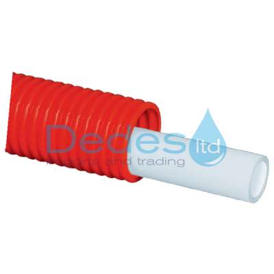 OCTATHERM Φ16x2.0 DOWLEX 2344Ε ΛΕΥΚΟΣ ΣΩΛΗΝΑΣ ΠΟΛΥΑΙΘΥΛΕΝΙΟΥ ΜΕ ΚΟΚΚΙΝΟ ΣΠΙΡΑΛ ΘΕΡΜΑΝΣΗ-ΨΥΞΗ-ΥΔΡΕΥΣΗ