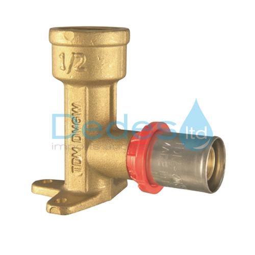 ΓΩΝΙΑ ΣΤΗΡ. ΠΡΕΣΑΡ. ΜΑΚΡΙΑ ΘΗΛ. 1/2"xΦ16x2,0mm ΟΡΕΙΧ/ΝΗ ΜΕ ΚΥΑΘΙΟ ΙΝΟΧ 10 BAR +90˚C UΝΙ ΙSΟ 7/1 ΙΤΑΛ