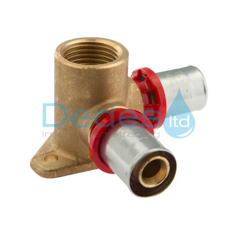 ΓΩΝΙΑ ΔΙΠΛΗ ΣΤΗΡ. ΠΡΕΣΑΡ. ΘΗΛ. 1/2"xΦ16x2,0mm ΟΡΕΙΧ/ΝΗ ΜΕ ΚΥΑΘΙΟ ΙΝΟΧ 10 BAR +90˚C UΝΙ ΙSΟ 7/1 ΙΤΑΛ.