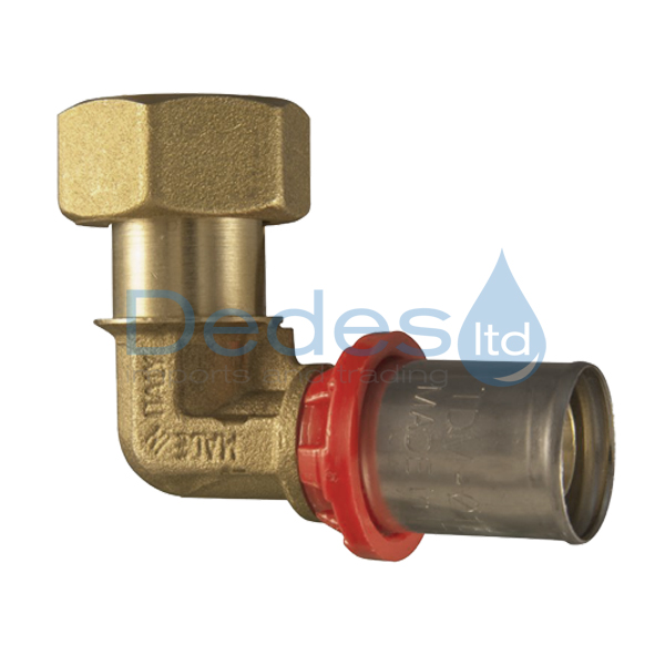 ΓΩΝΙΑ ΠΡΕΣΑΡΙΣΤΗ ΜΕ ΤΡΕΛΟ ΘΗΛ.ΠΑΞΙΜ. 3/4"xΦ20x2,0mm ΟΡΕΙΧ/ΝΟ ΚΥΑΘΙΟ ΙΝΟΧ 10 BAR +90˚C UΝΙ ΙSΟ 7/1 ΙΤ