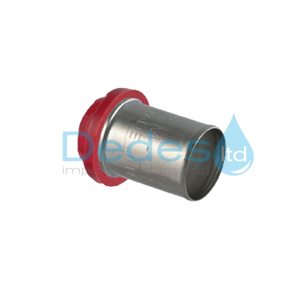 ΚΥΑΘΙΟ ΙΝΟΧ 10 BAR +90˚C ΙΤΑΛΙΑΣ ΓΙΑ Φ26x3,0mm ΠΡΕΣΑΡΙΣΤΑ ΕΞΑΡΤΗΜΑΤΑ ΠΟΛΥΣΤΡΩΜΑΤΙΚΗΣ ΣΩΛΗΝΑΣ