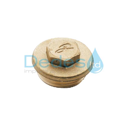 ΤΑΠΑ ΑΡΣΕΝΙΚΗ 3/4" ΟΡΕΙΧΑΛΚΙΝΗ Φ32 ΜΕ ΠΑΤΟΥΡΑ ΕΞΑΓ. #20 ΚΙΤΡ. L21  ΒΙΔΩΤΗ 40gr UNI EN 12165 ΙΣΠΑΝΙΑΣ