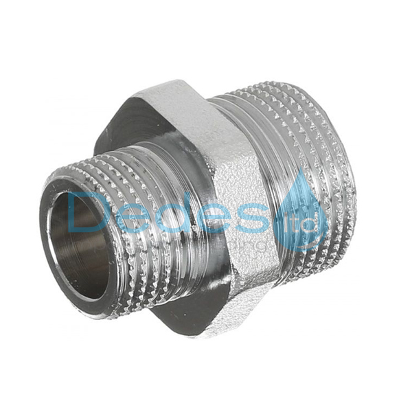 ΝΙΠΕΛ ΧΡΩΜΕ ΣΥΣΤΟΛ.3/4"x1/2" ΑΡΣΕΝ.Β/Τ COMPACT ??gr ΕΞΑΓΩΝΟ #27 ΟΡΕΙΧΑΛΚΙΝΟ L31 UNI EN 12164 ΙΤΑΛΙΑΣ