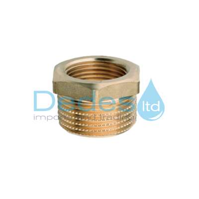 ΣΥΣΤΟΛΗ ΑΜΕΡΙΚΗΣ ΟΡΕΙΧΑΛΚΙΝΗ COMPACT 1/2"Α. x 3/8"Θ. 16gr ΕΞΑΓΩΝΗ #21 ΚΙΤΡ. L16 UNI EN 12164 ΙΤΑΛΙΑΣ