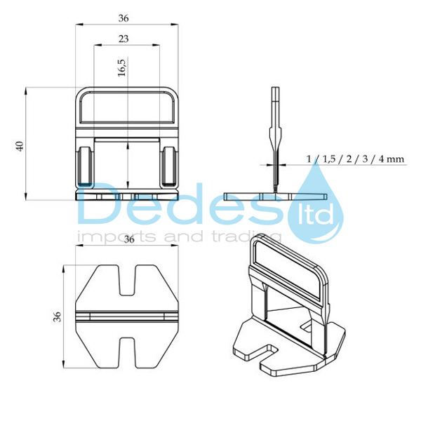 ΦΩΤΟΓΡΑΦΙΑ 2 ΣΤΑΥΡΟΙ ΑΡΜΟΥ ΣΤΗΡΙΞΗΣ ΜΕΓΑΛΩΝ ΠΛΑΚΙΔΙΩΝ 1.5mm ΛΕΥΚΟΙ ΠΛΑΣΤΙΚΟΙ ΑΝΑ ΤΕΜΑΧΙΟ ΣΕ ΝΑΥΛΟΝ HAGER ΤΩΝ 200τ