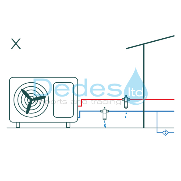 ΦΩΤΟΓΡΑΦΙΑ 3 ΒΑΛΒΙΔΑ ΑΝΤΙΠΑΓΩΤΙΚΗ FERRO AFV32 1.1/4" DN32 ΑΡΣ. ΜΕ ΑΙΣΘΗΤ. OPEN 3˚C CLOSE 4˚C ΓΙΑ ΑΝΤΛΙΕΣ ΘΕΡΜΟΤΗΤ